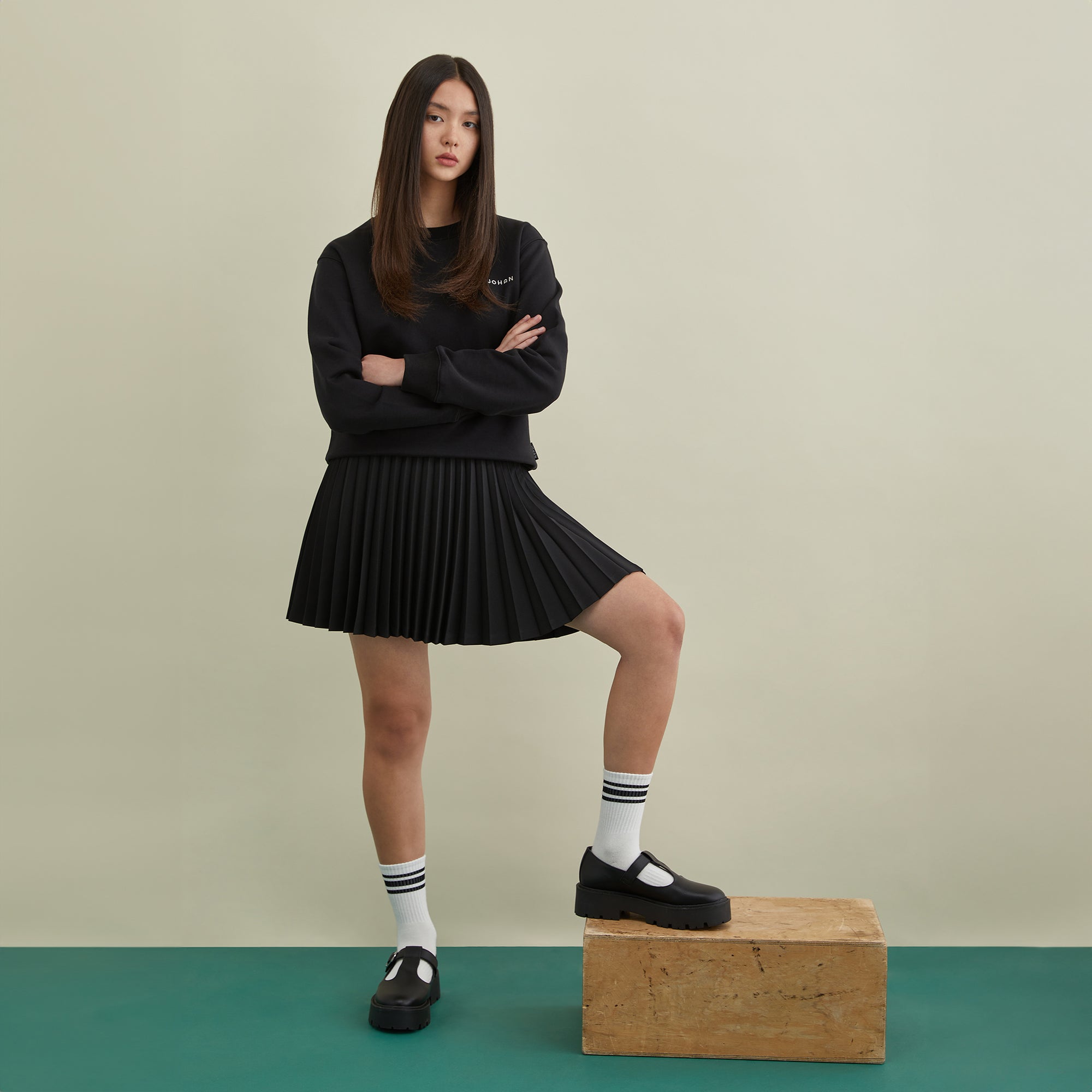 Audrey Pleated Skirt by Johan